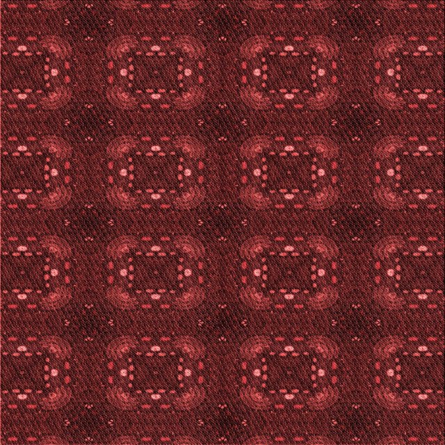 Ahgly Company Tapis de Zone Carré Transitionnel Lavable en Machine, Rouge Bordeaux, 7 Pieds Carré