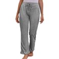 thumbnail image 1 of Innerwin Bottoms Solid Color Ladies Yoga Pants Sport Elastic Waist Tummy Control Trousers Gray M, 1 of 2