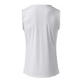 thumbnail image 5 of Débardeur d'Entraînement pour Homme, Sans Manches, Col Ras du Cou, Coupe Ajustée, Athlétique, pour Musculation, 5 of 5