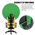thumbnail image 3 of JUNWELL Toile de Fond Pliable à Écran Vert pour Chaise, Photographie, Jeux et Diffusion en Direct, 3 of 8