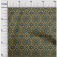 thumbnail image 1 of oneOone Polyester Lycra Fabric Paisley & Floral Ikat Print Sewing Fabric BTY 56 Inch Wide, 1 of 4