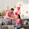 thumbnail image 4 of Mlkoz Valentines Day Decorations , Pendentif Nœud Tourbillon, Cadeaux pour Maman, 4 of 8