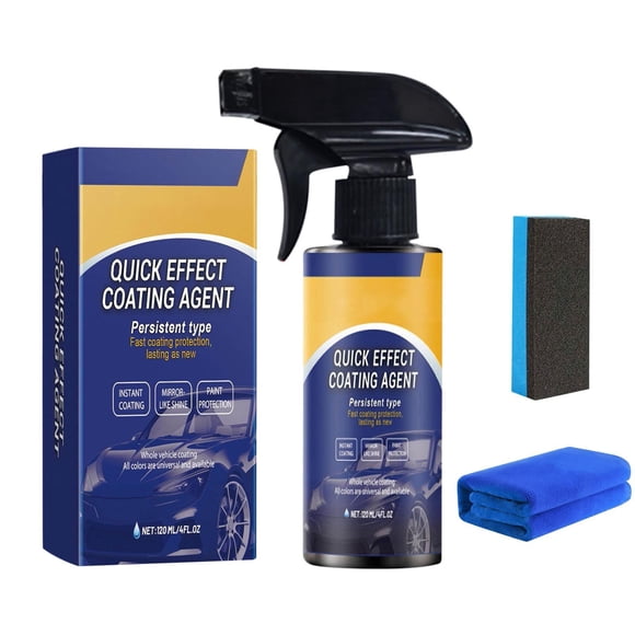 Yhmxh Spring Cleaning Kit BPA-free Acting Coating Agent For Automobile Crystal Plating Agent For Car Paint Waxing Spray Coating Water Repellent Sealing Glaze 120mlCleaning Supplies Car Cleaning