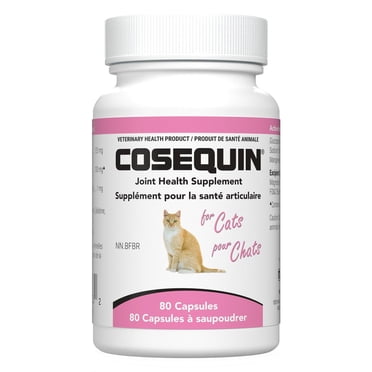 Cosequin for Cats Joint Health Supplement, 80 Sprinkle Capsules, 2-Pack