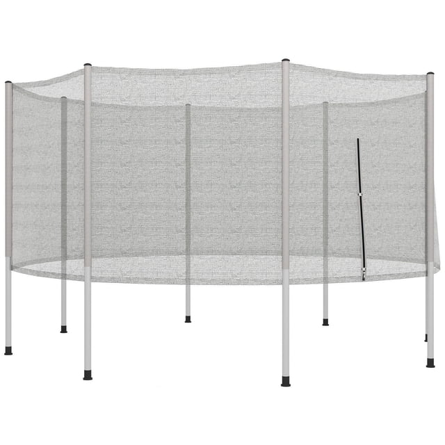 Soozier 12ft Frence Couvre Trampoline Rond de Remplacement (filet seulement)