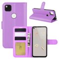 thumbnail image 1 of [PST] Google Pixel 4a Case, Leather Magnetic Card Slot Wallet Folio Flip Case Cover, 1 of 6