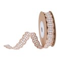 thumbnail image 2 of 3Pcs Classic Plaid Ribbon Hair Clip, Uscallm Plaid Ribbon For Hair Bows DIY Wired Ribbon For Crafts And Decorations Classic Plaid Ribbon For Headbands And Wreaths Wavy Edge Ribbon For Gift Wrapping, 2 of 5