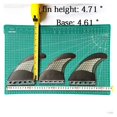 thumbnail image 2 of Surfboard Fins Tri Fin Set Carbon Fiberglass Surf Fins Surf Board Fins Thruster Size Large, 2 of 7