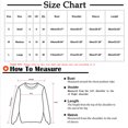 thumbnail image 3 of Dvkptbk Chandails pour Femmes Mode pour Femmes Manches Longues Col Rond Chandail Ample Hauts Blouse Chandail Tricoté Vêtements en Liquidation, 3 of 4