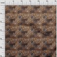 thumbnail image 3 of oneOone Tissu en Polyester Spandex Brun Fauve Tissu de Robe Patchwork Tissu Imprimé au Mètre 56 Pouces de Large, 3 of 5