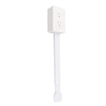 Adaptateur de prise tournante, Expandeur de socket de puissance, 3 Plongez la bande d'alimentation des sorties électriques, 22 à 34 Extension de pouce avec 180 Base tournante de degré
