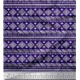 thumbnail image 1 of Soimoi Velvet Fabric Aztec African Decor Fabric Printed Yard 58 Inch Wide, 1 of 3