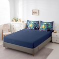 thumbnail image 4 of YST Sea Turtle Bedding Set, Queen, 7-Piece, Ocean Theme, Mermaid Tails, Polyester, Bed in a Bag, 4 of 5