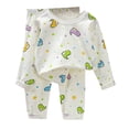 thumbnail image 1 of WEAIXIMIUNG Christmas Solid Color Children's Hoodie Set With Thick Fall And Winter Homewear Pajamas 100-110cm, 1 of 5
