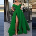 thumbnail image 2 of Ketyyh-chn99 Robe d'Invitée de Mariage Robes de Soirée pour Mariage Décontractée Sans Manches Fluide Plissée Soleil Plage Bohème Élégante Évasée Robes de Fête Vert,TG, 2 of 4
