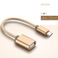 thumbnail image 3 of Metal USB C 3.1 Type C Male To USB Female OTG Data Sync Converter Adapter Cable, 3 of 6
