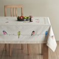 thumbnail image 2 of Birdies On Wire 100% Cotton Tablecloth 54 - inch by 72 - inch., 2 of 8
