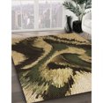 thumbnail image 3 of Ahgly Company Machine Washable Indoor Rectangle Transitional Chocolate Brown Area Rugs, 3' x 5', 3 of 7