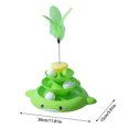thumbnail image 2 of Interactive Cat Tower Toy with Detachable Tracks and Exercise Puzzle Featuring Teasing Feather for Indoor, 2 of 5