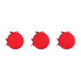 thumbnail image 2 of maskred 1/2/3/5 Coussins Confortables pour Pubs Application Large Fixé aux Chaises Sans Dommage pour les Chaises Rouge 30cm 3 Pcs, 2 of 6