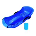 thumbnail image 1 of Lipstore Snow Sled Classic Wear Resistant with Pull Rope Thickened with Brakes Sledge Blue, 1 of 8