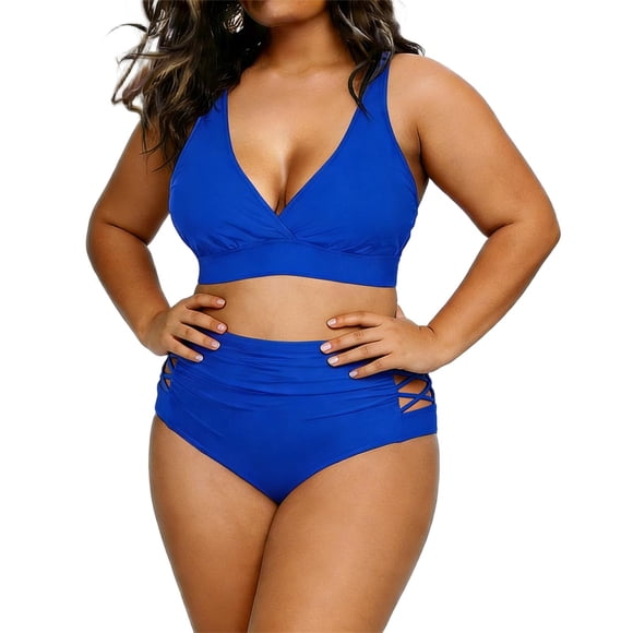 Kyusrd Bikini Sets For Women Two Piece Swimsuits Summer Beach Swim Bathing Suits Ladies Women's Swimwear Printed Bathing Suit Swimsuits For Women Beachwear