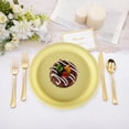 thumbnail image 4 of Aodebiao Plastic Dinner Plates Shatterproof Microwave Safe Dishwasher Safe Stackable Plates for Party Picnic Camping Kitchen Dining Home Use, 4 of 6