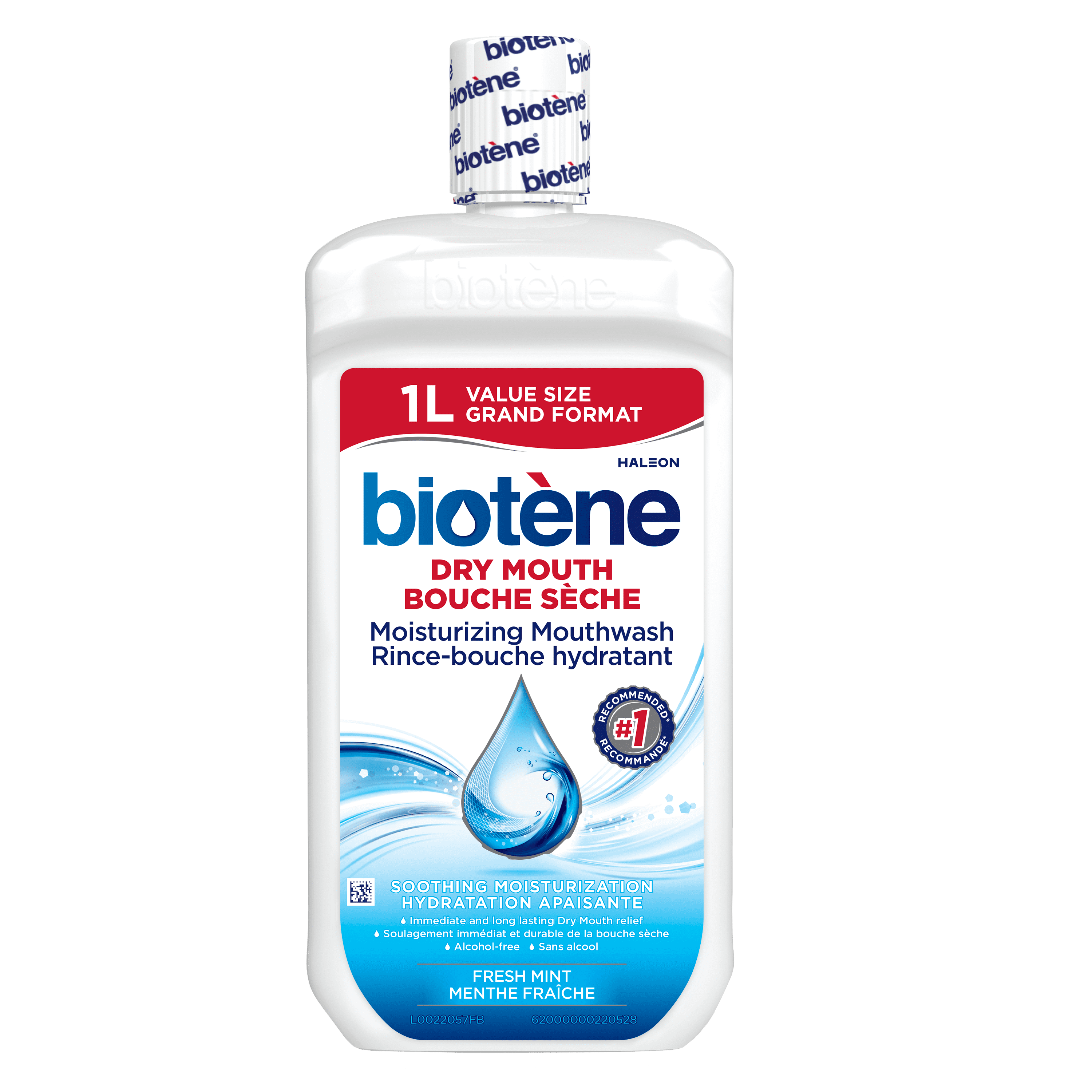 Biotene Rince-Bouche Hydratant pour la Bouche Sèche
