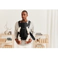 thumbnail image 4 of Porte-bébé BabyBjorn Mini, Tissé, Noir, 4 of 8