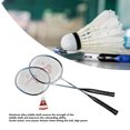 thumbnail image 4 of Badminton Rackets Set, Aluminum Alloy Lightweight Comfortable Grip Badminton Set Adult Primary Professional Badminton Racket for Outdoor Indoor Sports, 4 of 9