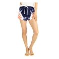 thumbnail image 2 of Jenni Cotton Tie-Dyed Pajama Shorts, Navy, Medium, 2 of 3