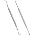 thumbnail image 1 of ORUYROP 2PCS Ingrown Toenail File and Lifter with Storage Case,100% Stainless Steel ingrown toenail Tool,Double Sided Professional Grade Nail Cleaner Tool, 1 of 7