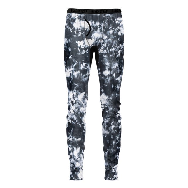 BLACKSTRAP Men's Skyliner Full Length Baselayer Pant Tie Dye Black, S