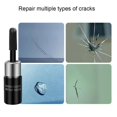 thumbnail image 4 of 2pcs Auto Glass Nano Repair Fluid Car Windshield Resin Crack Glass Repair Tool Kit, 4 of 5