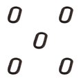 thumbnail image 2 of Transemion Durable And Rustproof Metal House Number Plaque For Stylish Door Decoration B17--O 5Set, 2 of 6