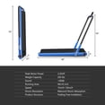 thumbnail image 2 of Gymax 2.25HP Under Desk Electric Pad Treadmill Running Machine w/ APP Navy, 2 of 10