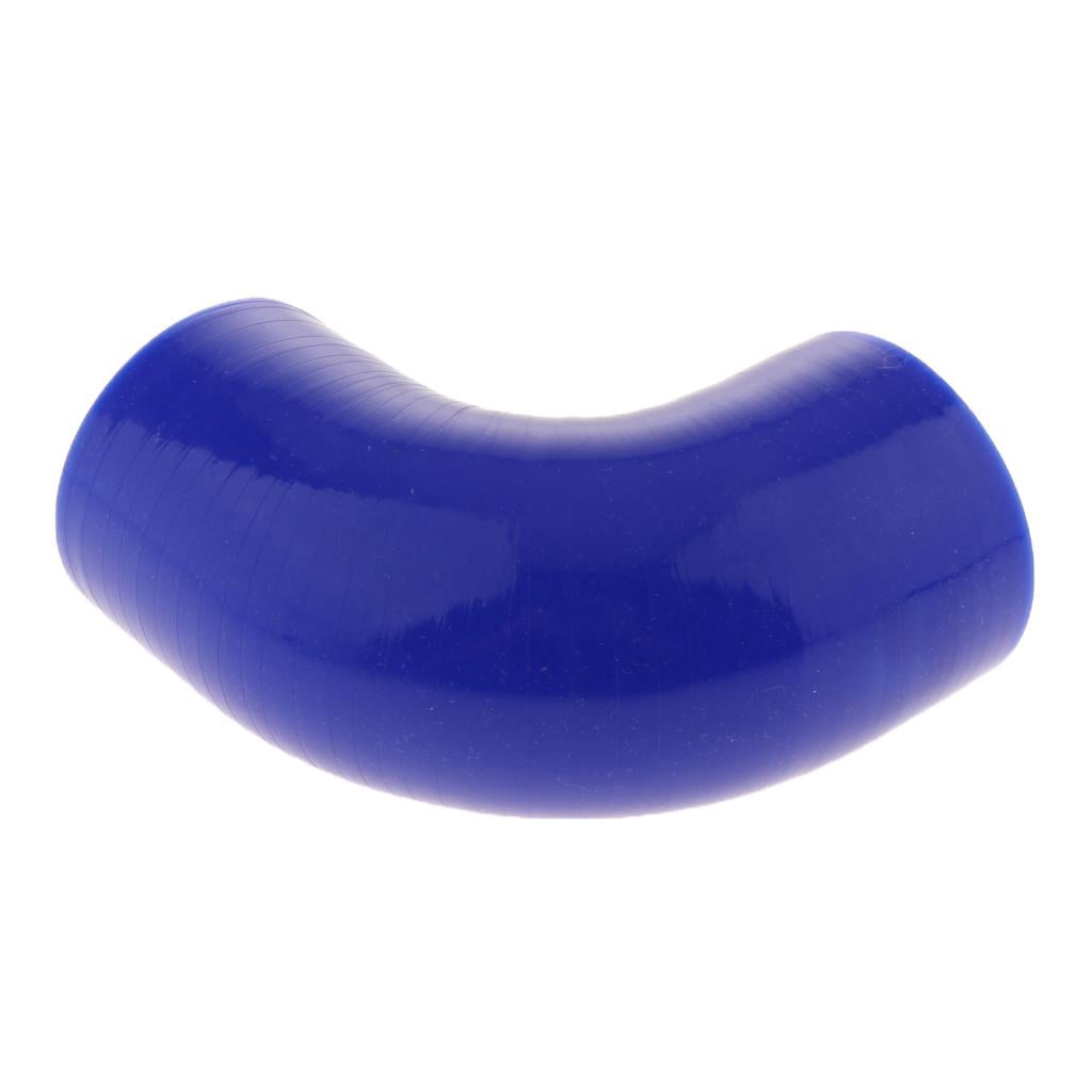 Miulika 4 Inch Silicone 90 Degree Elbow Pipe Intercooler Hose Coupler - Blue