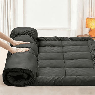 Oaskys Cooling Mattress Topper with Deep Pocket, Quilted Fitted Mattress Pad Cover, Machine Washable Stretches up to 21' Top Layer & Fits Most Beds