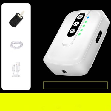 EGNMCR Outdoor Portable Rechargeable Aquarium Oxygen Pump Lithium Battery Oxygen Pump USB Outdoor Water Dispenser Portable And Silent charging oxygen pump