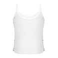thumbnail image 2 of Rswnyirn Kids Girls Shiny Sequins Tank Top Hip Hop Modern Latin Dance Stage Performance Crop Top White 16, 2 of 7