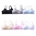 thumbnail image 2 of Dosaele Girls Cotton Training Bra Teens Lingerie Breathable Underwear, 2 of 6