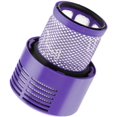 thumbnail image 1 of 2 Pack Vacuum Filter Replacement with Brush Compatible with Dyson Cyclone V10 Absolute Animal Motorhead Total Clean, Replaces Part # 969082-01, 1 of 5