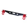 thumbnail image 1 of Aluminum Rear Bumper w/ Shackles for D90 D91 D99S 1:12 RC Rock Crawler Parts Trapezoid, 1 of 8