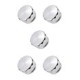 thumbnail image 1 of Thinsony Easy To Install Welding Cover Durable And Aesthetic Materials Fuels Tank Cap silver HJG01-25.4mm 5Set, 1 of 6