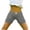 Grey, variant on Shorts for Girls, Girls Casual Spring And Summer Solid Elastic Waist Kids Shorts