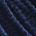 thumbnail image 4 of BHG Textured Velvet Plush Throw Deep Cobalt, 4 of 4