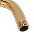 thumbnail image 2 of Bras de Douche en Acier Inoxydable Bras de Douche Haute Hauteur avec Bride Murale Tête de Douche Tuyau de Riser Or, 2 of 12