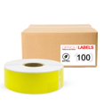 thumbnail image 1 of 100 Rouleaux de 30252 Étiquettes d'Adresse Jaunes Compatibles pour DYMO 1-1/8 Pouces X 3-1/2 Pouces (28mm X 89mm), 1 of 5