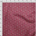 thumbnail image 4 of oneOone Polyester Spandex Magenta Fabric Asian Suzani Craft Projects Decor Fabric Printed By The Yard 56 Inch Wide, 4 of 5