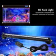 thumbnail image 4 of Qiilu Fish Tank Light, RC Tank Light,Fish Tank Bubble Light Underwater Led Light with Remote Control Aquarium Light Kit, 4 of 8